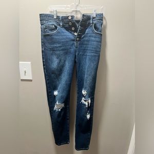 Kancan High Rise Distressed Skinny Jeans Size 29 / 8